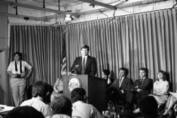 Press Conference in House's Press Room, Guests, Members, Senate Members