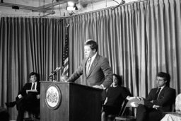 Press Conference in House's Press Room, Guests, Members, Senate Members