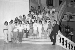 Group Photo in Main Rotunda, Members, Students