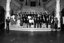 Group Photo in Main Rotunda, Members, Students