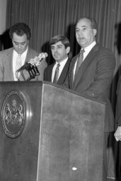 Press Conference in Main Rotunda, Members, Press Room