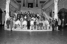 Group Photo in the Main Rotunda, Members, Students