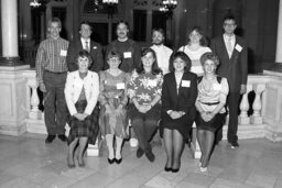 Group Photo in Main Rotunda, Guests, Members