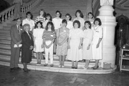 Group Photo in the Main Rotunda, Members, Students