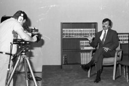 Photo Op in Democratic Broadcast Studio, Caucus Broadcast Studio, Members, Staff