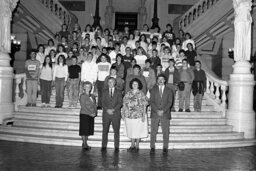 Group Photo in the Main Rotunda, Members, Students