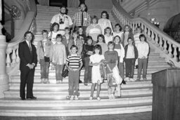 Group Photo in Main Rotunda, Members, Students