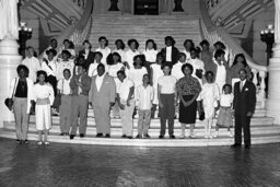 Group Photo in the Main Rotunda, Members, Students