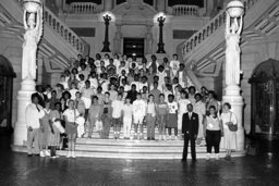 Group Photo in the Main Rotunda, Members, Students