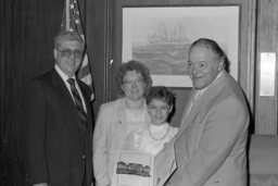 Group Photo in a Representative's Office, Guests, Members, Office