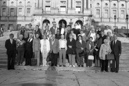 Group Photo on Capitol Steps, Capitol and Grounds, Members, Senior Citizens