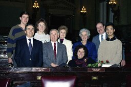 Photo Op on the House Floor, Family, Members