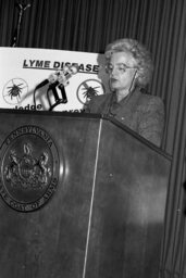 Press Conference on Lyme Disease, Members, Press Room