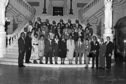 Group Photo in Main Rotunda, Lieutenant Governor, Members