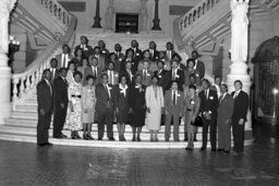 Group Photo in Main Rotunda, Lieutenant Governor, Members