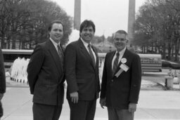 Photo Op on Capitol Grounds, East Wing Concourse, Guests, Members