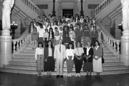 Group Photo in Main Rotunda, Members, Students