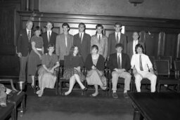 Group Photo in Majority Caucus Room, Members, Students