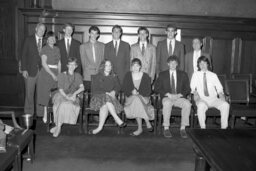 Group Photo in Majority Caucus Room, Members, Students