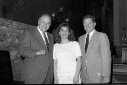 Photo Op at Speaker's Rostrum, Guests, Members