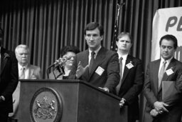 Press Conference on Family Medical Leave, Members, Participants, Press Room