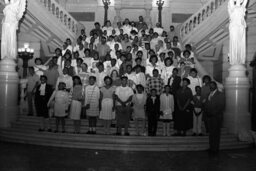 Group Photo in Main Rotunda, Members, Students