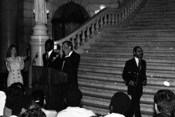 Ceremony in Main Rotunda, Lieutenant Governor, Members