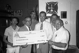 Grant Presentation to Glenfield, Borough Officials, Members