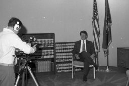 Photo Op in the Democratic Caucus TV Studio, Members, Staff