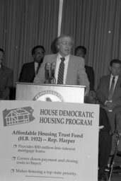 Press Conferences, Press Conference on Affordable Housing Trust Fund, Members, Press Room