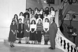 Group Photo in Main Rotunda, Members, Students