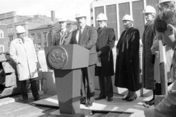 Press Conferences, Press Conference at a Construction Site, Governor, Members, Senate Members