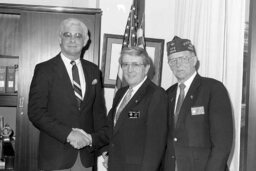 Photo Op in Representative's Office, Members, Veterans