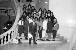 Group Photo in Main Rotunda, Members, Students