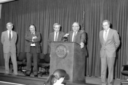 Press Conference in House's Press Room, Members