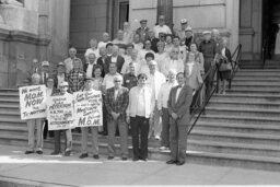 Group Photo on Capitol Steps, Capitol and Grounds, Members, Senior Citizens