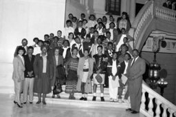 Group Photo in Main Rotunda, Members, Students