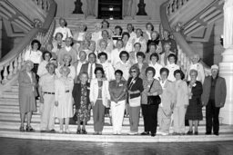 Group Photo in Main Rotunda, Members, Senior Citizens