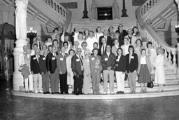 Group Photo in Main Rotunda, Members, Senior Citizens