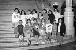 Group Photo in Main Rotunda, Members, Scout Group, Students