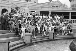 Group Photo at East Wing Concourse, Members, Senate Members, Students