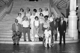 Group Photo in Main Rotunda, Members, Senior Citizens