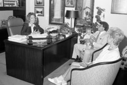 Photo Op in Representative's Office, Family, Members, Office