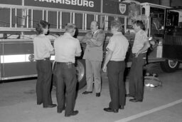 Photo Op, Representative visits a Harrisburg City Fire Company, Fire Station, Firefighters, Members