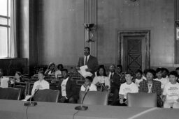 Mock Hearing with the No. Philadelphia Youth Congress Students, Hearing Room, Members