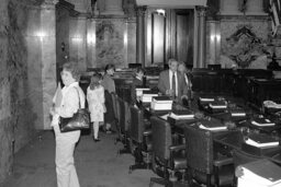 Visitors to the State Capitol, House Floor, Members, Students