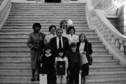 Visitors to the State Capitol, Main Rotunda, Members, Students