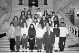 Group Photo in Main Rotunda, Members, Students