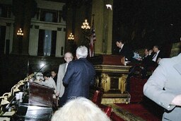 Photo Op on the House Floor, Lieutenant Governor, Members, Speaker's Rostrum