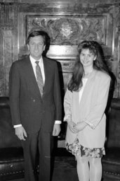 Photo Op in Lieutenant Governor's Office, Guests, South Office Building (Irvis Building)